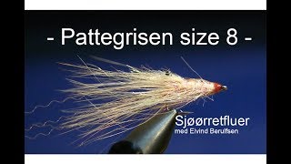 Sjøørretfluer  Pattegrisen size 8 Med Eivind Berulfsen [upl. by Trometer]