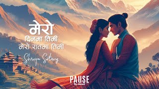 Timi Nai Timi Chhau  Shreya Sotang  Lyrical Video [upl. by Adnwahs]