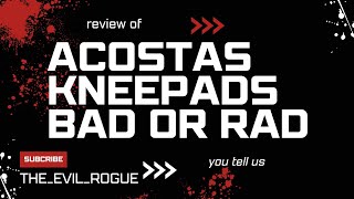 New acostas knee pad review [upl. by Yhtomiht]