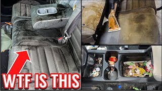 Super Cleaning A Disaster Honda  Insanely Satisfying Car Detailing Transformation [upl. by Laird592]