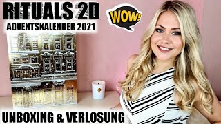 RITUALS ADVENTSKALENDER 2021  UNBOXING amp VERLOSUNG [upl. by Ithsav]