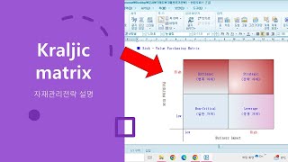 자재관리 전략 Kraljic Matrix [upl. by Jordon]