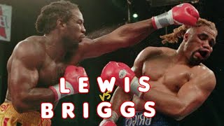 Lennox Lewis contra Shannon Briggs Knockout Highlights [upl. by Einalem]