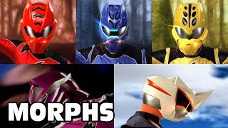 Jungle Fury  All Ranger Morphs  Power Rangers Official [upl. by Thorvald]