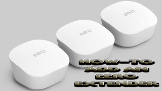 HowTo Add A EERO Extender [upl. by Naginarb]