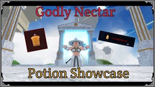 Elysium PotionGodly Nectar Showcase  Arcane Odyssey [upl. by Kessia857]