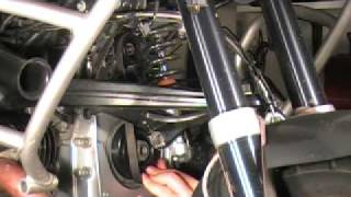 R1200 Alternator Belt Install [upl. by Icken]