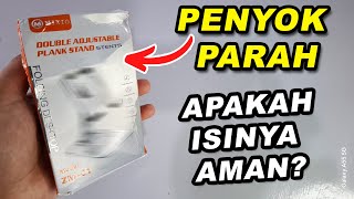 TERNYATA  unboxing Stand holder desktop hp berkulitas premium beli di shopee 2024 [upl. by Suoivart]