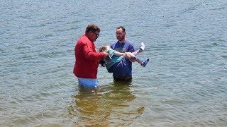 Tori Nicole Is Baptized 842024 At Arrowhead Point Lake Greeson [upl. by Karena]