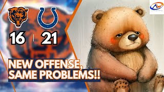 Bears Offense STILL A MAJOR ISSUE Bears vs Colts Week 3 Postgame Reaction [upl. by Atinram186]