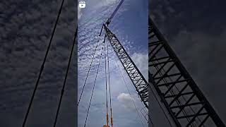 Liebherr LR 16002 Crawler Crane liebherr crane shorts viral [upl. by Martguerita]