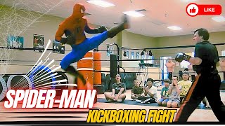 SPIDERMAN Kickboxing Fight [upl. by Nilya]