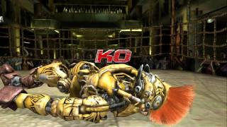 Real Steel The Game All Fights Xbox 360 HD [upl. by Ced649]