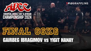 GAIRBEG IBRAGIMOV vs YIGIT HANAY 2024 ADCC European Гаирбек Ибрагимов [upl. by Piane107]