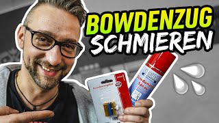 So schmierst du DEINE Bowdenzüge [upl. by Chretien]