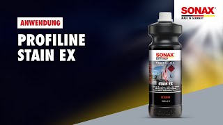 Anwendung SONAX PROFILINE StainEx [upl. by Beitris]