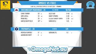 RockinghamMandurah  3s v Fremantle  3s [upl. by Tera]