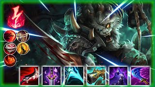 NEW RENGAR MONTAGE ON S14  ONE SHOT [upl. by Htepsle137]