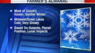 Farmers Almanac Midwest To Get Piles Of Snow [upl. by Douty]