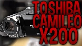 Unboxing  Test  Toshiba Camileo x200  TartinEx FR [upl. by Tnahsin]