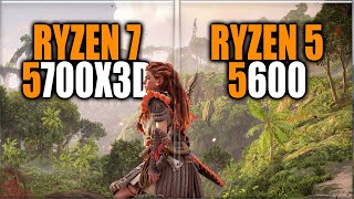 5700X3D vs 5600 Benchmarks  Tested in 15 Games and Applications [upl. by Aynosal]