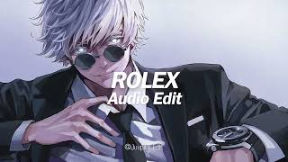 rolex  ayo amp teo edit audio [upl. by Yattirb377]