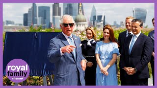 Prince Charles Visits Goldman Sachs’ New London HQ [upl. by Lizzy]