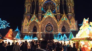 Le Marché de Noël de Reims [upl. by Nallid]