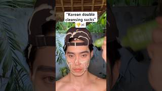 This is the BEST way to clean your face ft Beplain Peeling gel koreanskincare beplain shorts [upl. by Kcaz763]