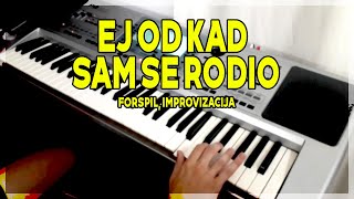 Ej od kad sam se rodio  Sinan Sakic i Juzni Vetar Korg PA50 cover [upl. by Lothario]