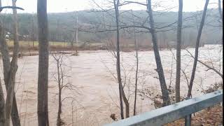 Prattsville NY Flooding Christmas Day 2020 [upl. by Inaluahek]