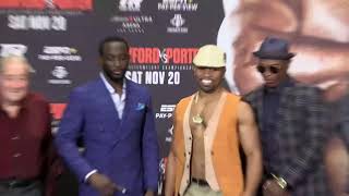 Terence “Bud” Crawford Vs Shawn Porter prefight press conference LIVE [upl. by Inerney]