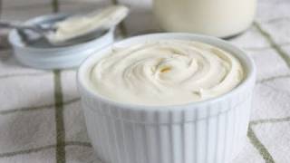 Homemade Sour Cream How to Make Creme Fraiche [upl. by Lamp]