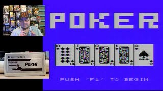 Poker for Commodore VIC20  game play [upl. by Aleibarg]