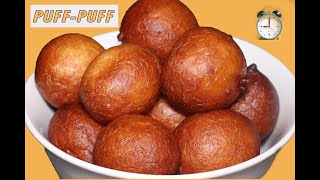 HOW TO MAKE PUFF PUFF in LESS THAN 1 HOUR [upl. by Nivram]