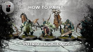 Contrast How to Paint Putrid Blightkings [upl. by Edith]