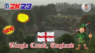 PGA Tour 2K23  Tingle Creek England  Showcase with Fly Over [upl. by Otirecul]