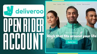 How To Open Deliveroo Rider Account In 2024 Become A Deliveroo Driver [upl. by Esyle]