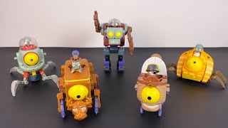 19 Minute Unboxing ASMR Plants vs Zombies  Zombie Combo Robot Toy Set  Toy Review [upl. by Noreik343]