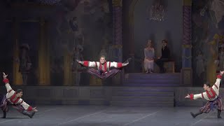 The Nutcracker Russian Dance Comparison Boston Ballet Royal Ballet Mariinsky [upl. by Siegler]