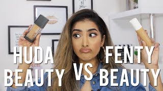 Huda vs Fenty Foundation [upl. by Oeht]