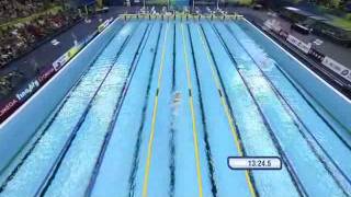 Shanghai Aquatics 2011  Sun Yang is the new 1500M world record holder Part 2 of 2 [upl. by Azial]