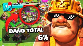 Y si defendemos con SUPERMINEROS en ESPERPENTO 😎 Clash Of Clans [upl. by Kynthia539]