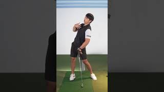 Fix Over Swing Part 5 golf golftips shorts [upl. by Kyred]