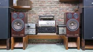 TRIO LS500 三音路喇叭  SANSUI AUα607 MOS Premium試聽 二 [upl. by Assyn]