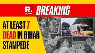 Bihar Temple Stampede 7 Dead 9 Injured In Jehanabad Tragdey  Latest News Today [upl. by Edwards898]