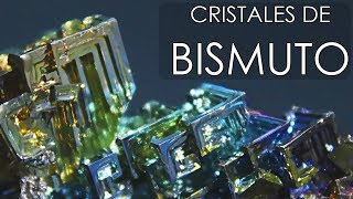 Cómo hacer CRISTALES de BISMUTO [upl. by Chloris371]