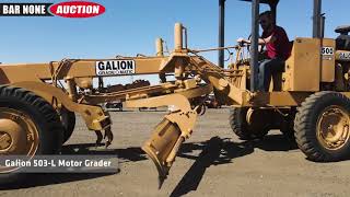 Galion 503L Motor Grader [upl. by Segroeg199]