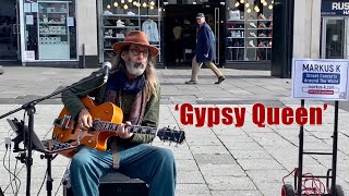 GYPSY QUEEN Busking in Southampton UK [upl. by Neisa]