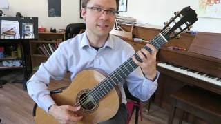 Lesson Tanz by Fuhrmann for Classical Guitar Easy [upl. by Carilyn]